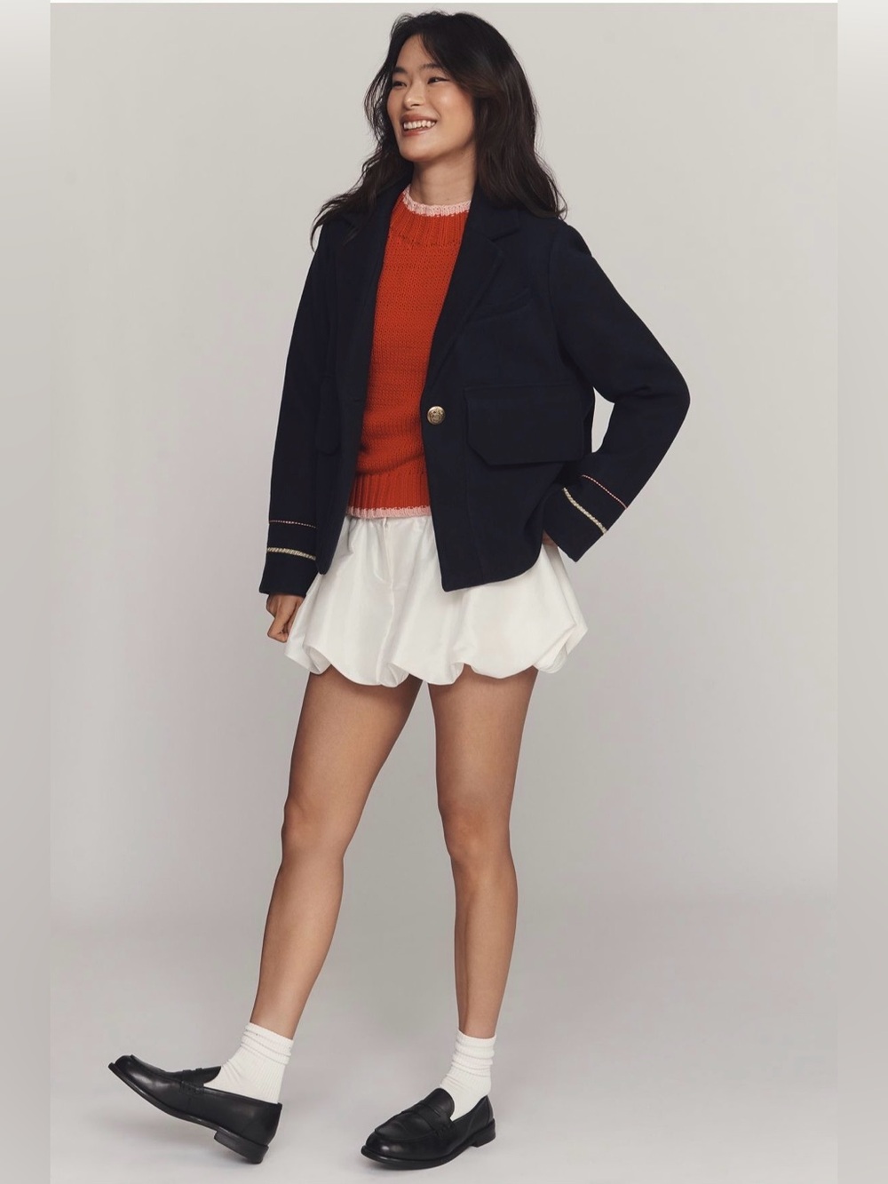 Maeve Heavyweight Swing Coat